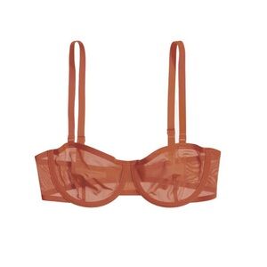 CUUP Balconette Mesh Bra in Clay
